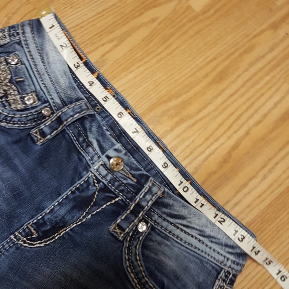 "Karla" XLong Rock Revival Jeans - Picture 4 of 8